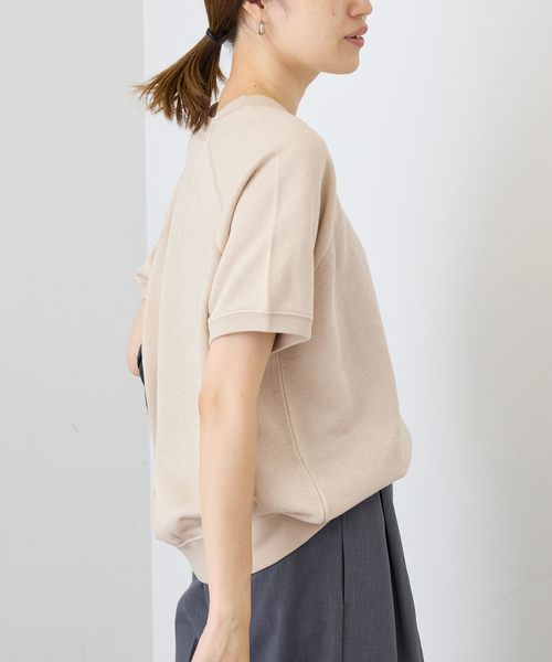SLOBE IENA（スローブイエナ） トレーナー スウェット 「追加」ラメ裏