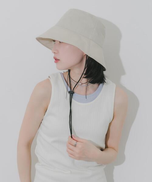 「SMELLY」 帽子 - ベージュ レディース_画像4