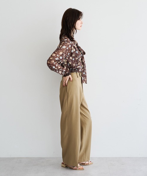YECCA VECCA（イェッカヴェッカ） ワイドパンツ パンツ ストレート
