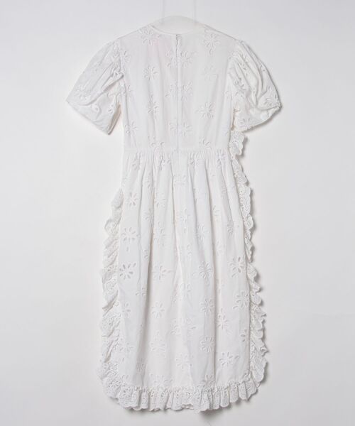 「Simone Rocha」 レース半袖ワンピース「H&Mコラボ」 32 ホワイト レディース_画像2