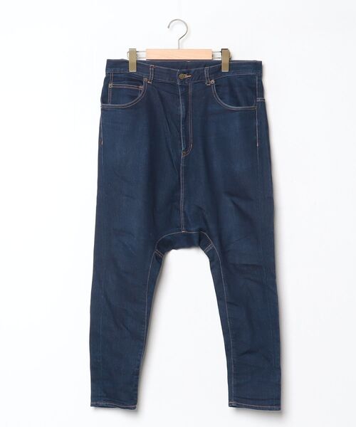フラボア　デニム　サルエルパンツ　サイズ2 FRAPBOIS（フラボア） サルエルデニムパンツ 2 ネイビー レディース