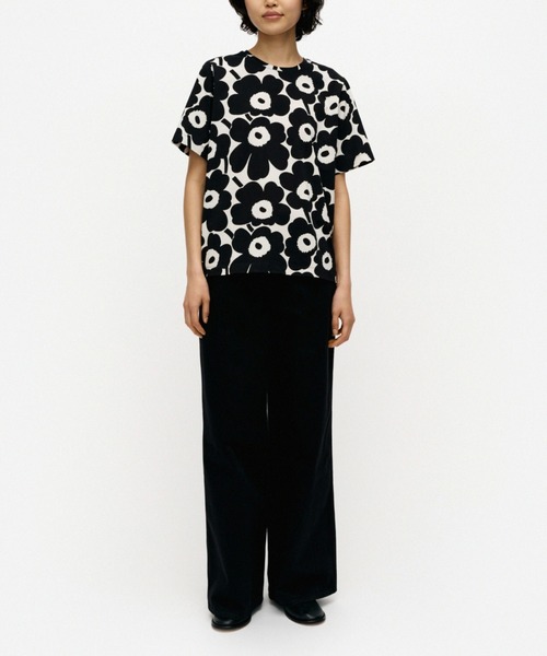marimekko（マリメッコ） tシャツ 半袖 Tunnit Unikko / T-shirt