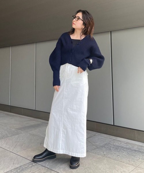 「ETRE TOKYO」 サロペットスカート S ブルー レディース_画像3