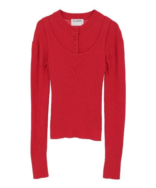 CLANE（クラネ） ニット セーター 「CLANE/クラネ」BOTTOM CARDEGAN
