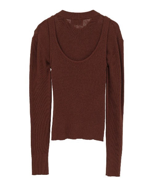 CLANE（クラネ） ニット セーター 「CLANE/クラネ」BOTTOM CARDEGAN