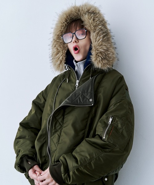 SeeSew ミリタリージャケット モッズコート 「UNISEX」OVERSPEC N-2B