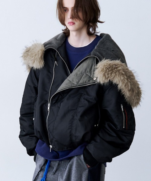 SeeSew ミリタリージャケット モッズコート 「UNISEX」OVERSPEC N-2B
