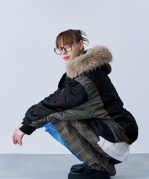 PPFM モッズコート ミリタリジャケット N2-B SeeSew ミリタリージャケット モッズコート 「UNISEX」OVERSPEC N-2B