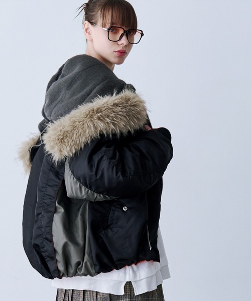 SeeSew ミリタリージャケット モッズコート 「UNISEX」OVERSPEC N-2B