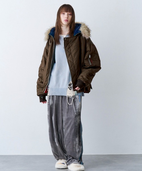 SeeSew ミリタリージャケット モッズコート 「UNISEX」OVERSPEC N-2B
