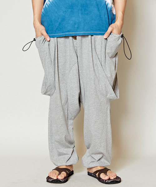 素敵でユニークな パンツ チャイハネ ジャージ変形men Sサルエルパンツ4 180円 Aynaelda Com