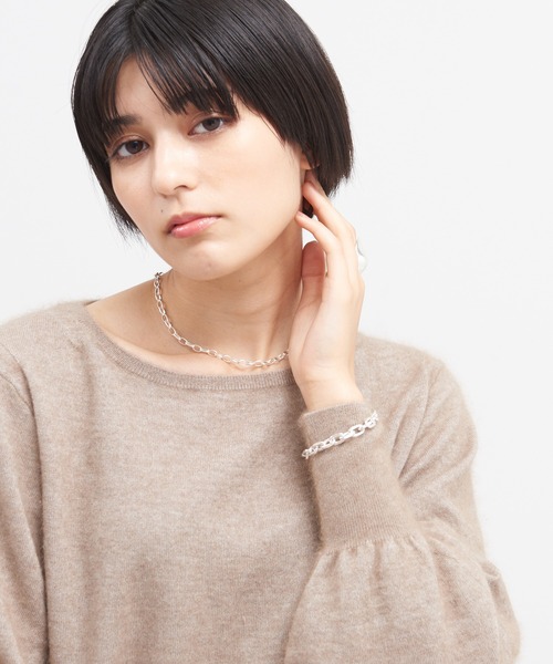 Lemme. レム　チェーンブレスレット　シルバー925 日本製 collex ブレスレット 「Lemme./レム」thin chain bracelet