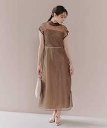 kaene ドレス アシメオーガンジードレス : ZOZOTOWN Yahoo!店