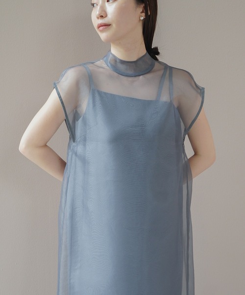 kaene ドレス アシメオーガンジードレス : ZOZOTOWN Yahoo!店