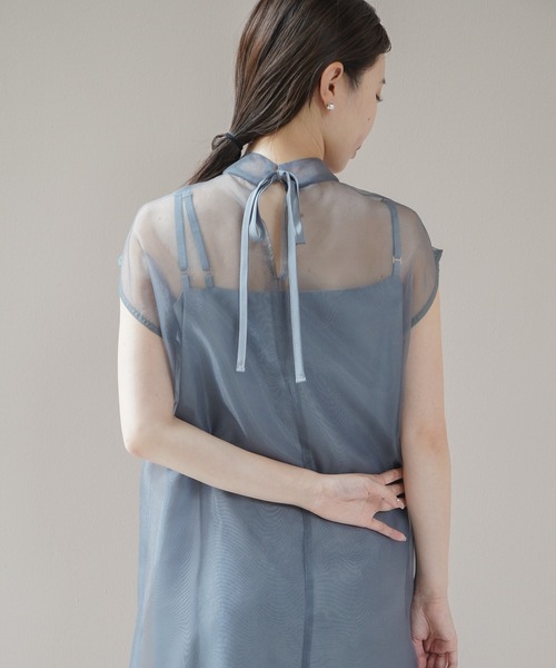 kaene ドレス アシメオーガンジードレス : ZOZOTOWN Yahoo!店