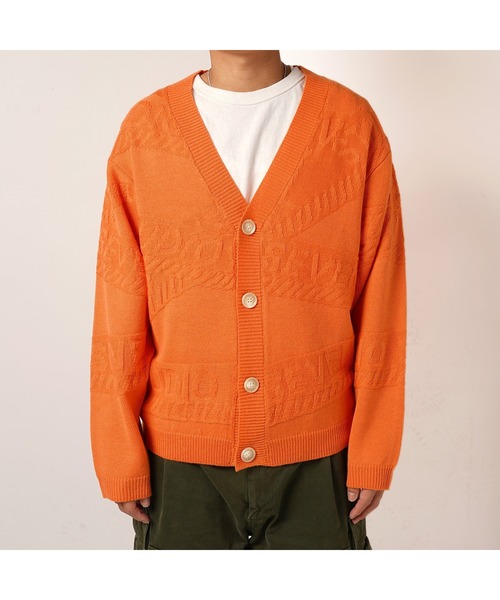 STUDIO SEVEN カーディガン Caution Knit Cardigan「STUDIOSEVEN 