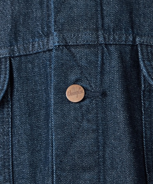 124MJ Wrangler ラングラー デニムジャケット 濃紺 M ブルーベル Wrangler（ラングラー） コート ジャケット 124MJ WRANGLER WRANCHER