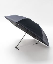 【晴雨兼用】LANVIN en Bleu ラメ刺しゅう 折りたたみ日傘 LANVIN en Bleu 折りたたみ傘 遮光晴雨兼用折りたたみ日傘