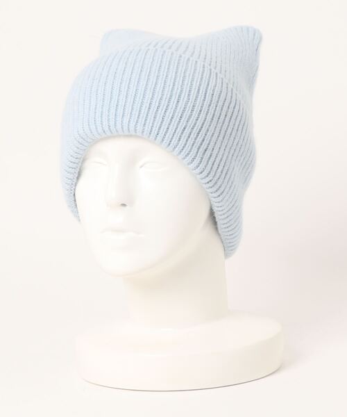 暖かいし、可愛いよ。HERMESアイボリー ラメ入り ニット帽