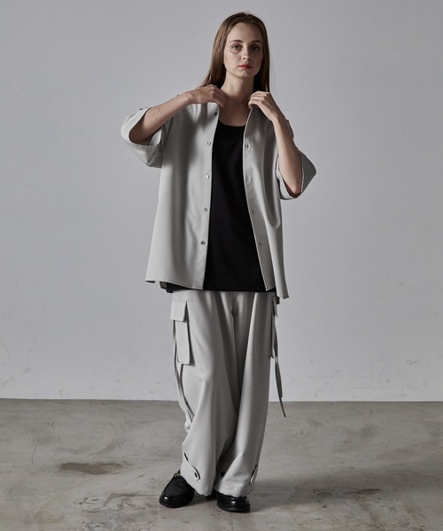 CLEL カーゴパンツ 「CLEL」M-47Design TR Loose Parachute
