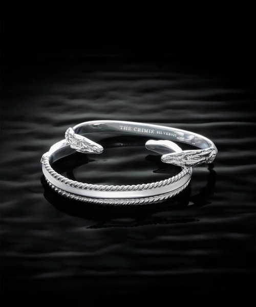 CRIMIE（クライミー） ブレスレット PYRAMID STUDS GUADALUPE SILVER