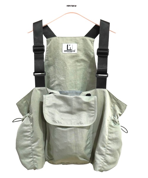 NON TOKYO ベスト ジレ UTILITY POCKET VEST レディース メンズ