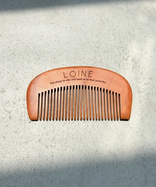 ヘアブラシ・コーム yuu VATSURICA ヘアブラシ 「再入荷」「LOINE」ウッド ヘアコーム