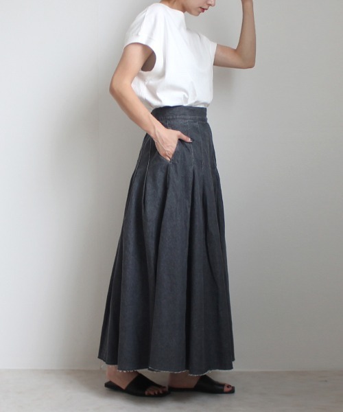SALE!! 即発送! DVF デニムフレアスカート US0 DEICY スカート デニムフレアスカート : ZOZOTOWN Yahoo!店