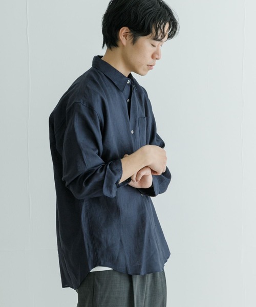 シャツ ブラウス メンズ LinenOverShirts｜zozo｜21