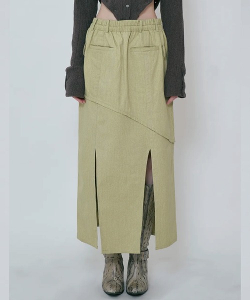 VIAVANDA スカート BELT BAG 2WAY LONG SKIRT : ZOZOTOWN Yahoo