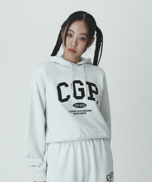 パーカー (Women) CGP Arch Logo Crop Hoodie レディース