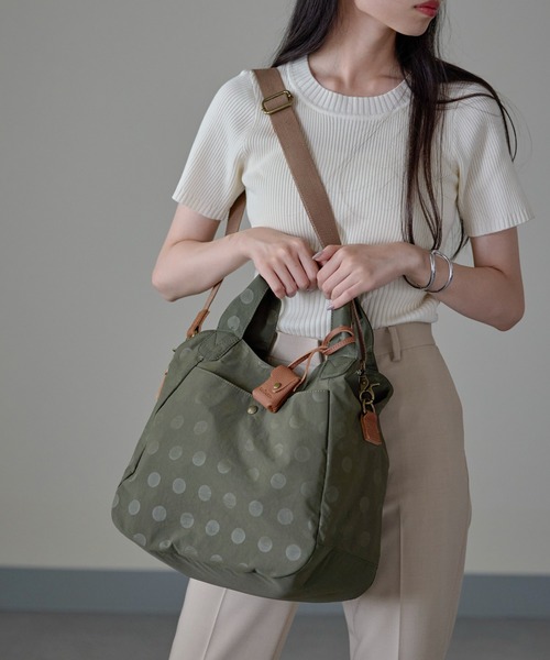 toleur（トーラ） トートバッグ 「toleur」ナイロンドット2WAYトート