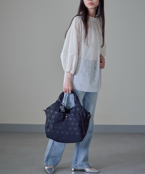 toleur（トーラ） トートバッグ 「toleur」ナイロンドット2WAYトート