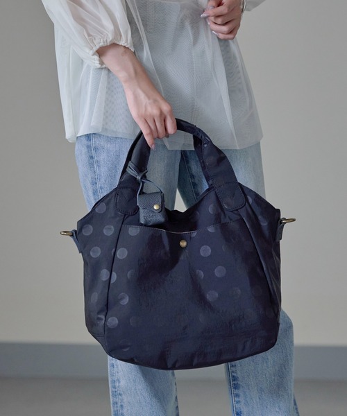 toleur（トーラ） トートバッグ 「toleur」ナイロンドット2WAYトート