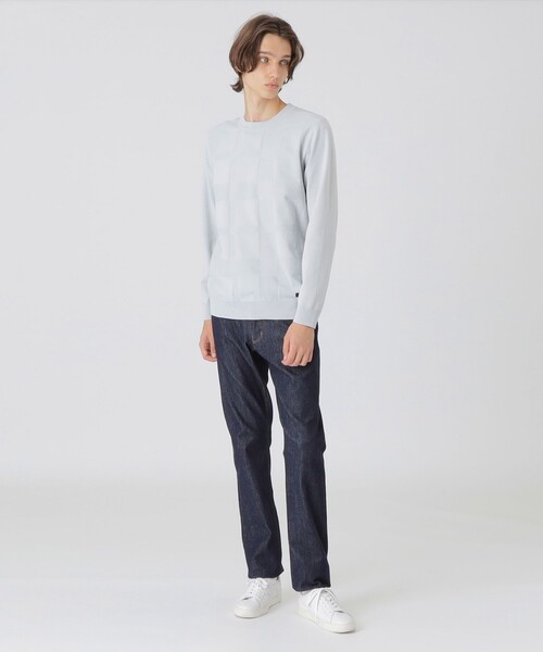 BLACK LABEL CRESTBRIDGE スラックス LL 青 BLUE LABEL / BLACK LABEL CRESTBRIDGE / ブルーレーベル