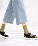 靴下 「mosox」韓国風レトロソックス レディースの詳細画像5