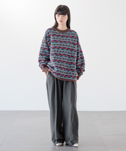 ニット フェアアイルニットプルオーバー 242097 レディース : ZOZOTOWN ニット フェアアイルニットプルオーバー 242097 レディース : ZOZOTOWN