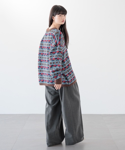 ニット フェアアイルニットプルオーバー 242097 レディース : ZOZOTOWN