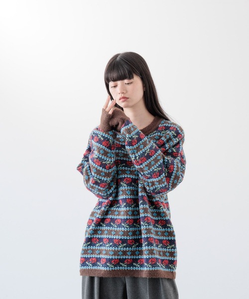 ニット フェアアイルニットプルオーバー 242097 レディース : ZOZOTOWN