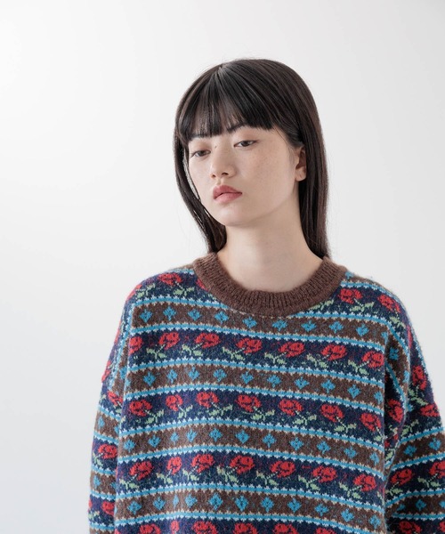 ニット フェアアイルニットプルオーバー 242097 レディース : ZOZOTOWN