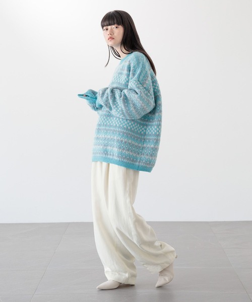 ニット フェアアイルニットプルオーバー 242097 レディース : ZOZOTOWN