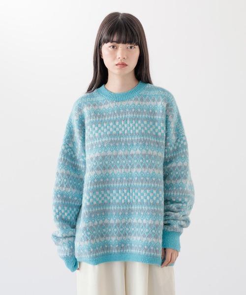 ニット フェアアイルニットプルオーバー 242097 レディース : ZOZOTOWN