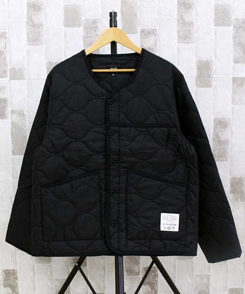 HUF（ハフ） ジャケット ノーカラージャケット ムーブメントライナー