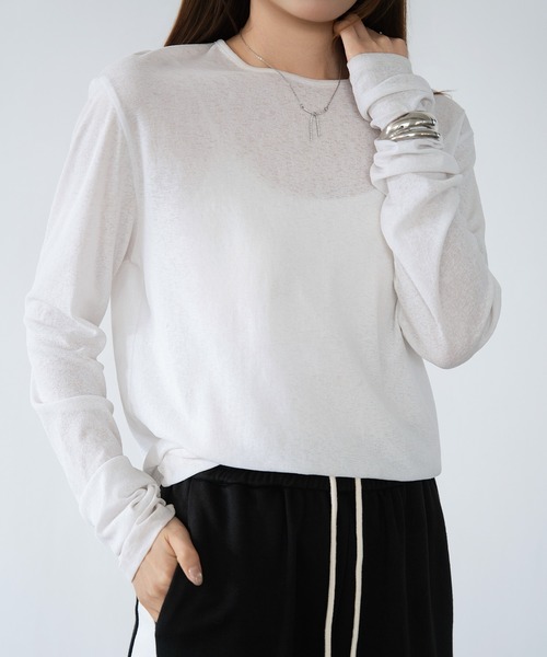 tシャツ 「全13色」選べるサイズ シアーTシャツ レディース : ZOZOTOWN