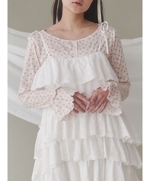 品質が merry プチ / flowerメロートップス petit tシャツ jenny トップス