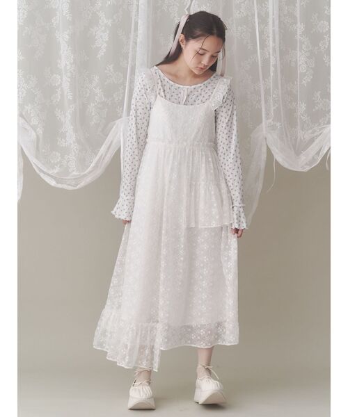 merry jenny tシャツ petit flowerメロートップス / プチ