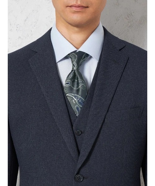 セットアップ 「ウォッシャブル/ベスト付」スリーピーススーツ 2つ