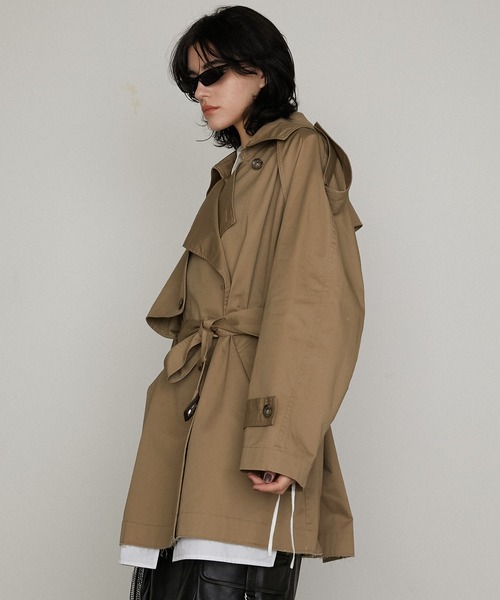 PRANK PROJECT フード付きコート PRANK PROJECT｜マフラー付きコート | Rakuten Fashion(楽天