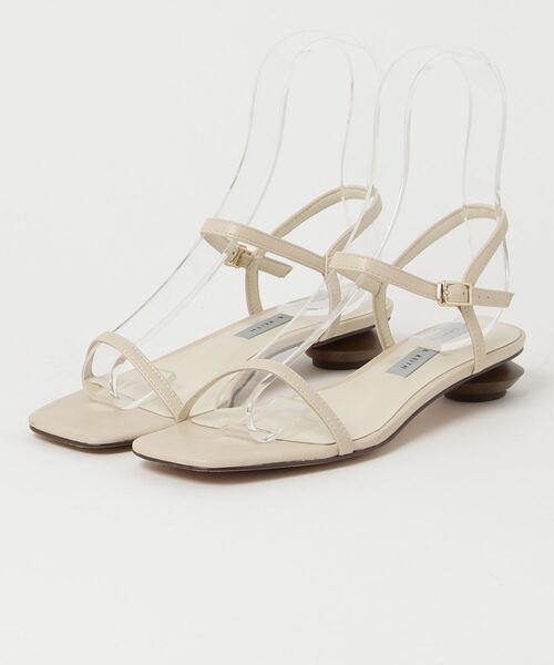 サンダル/ベージュ/37/23.5センチ CHARLES ＆ KEITH 「charles&keith」 フラットサンダル 37