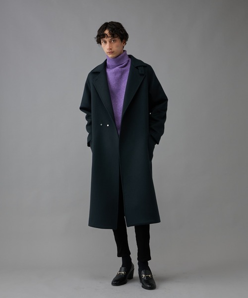 Lui's（ルイス） チェスターコート S ブラック メンズ : ZOZOTOWN